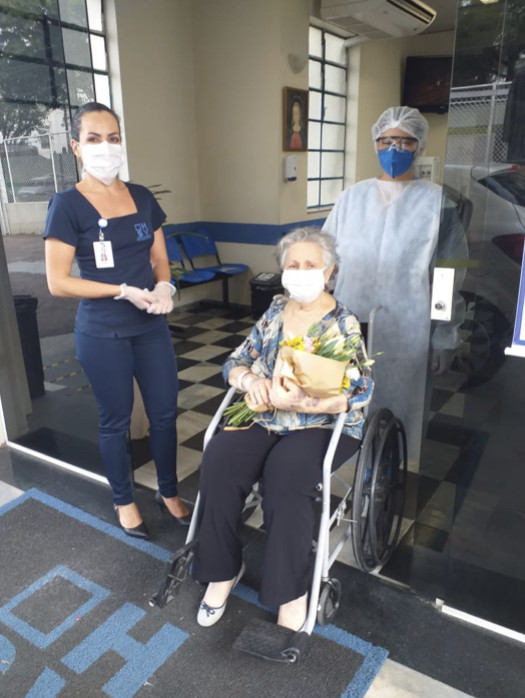 Três pacientes têm alta do São Vicente