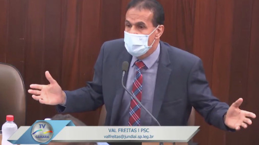 Sem reforma é que virá a penalização, diz vereador Val Freitas