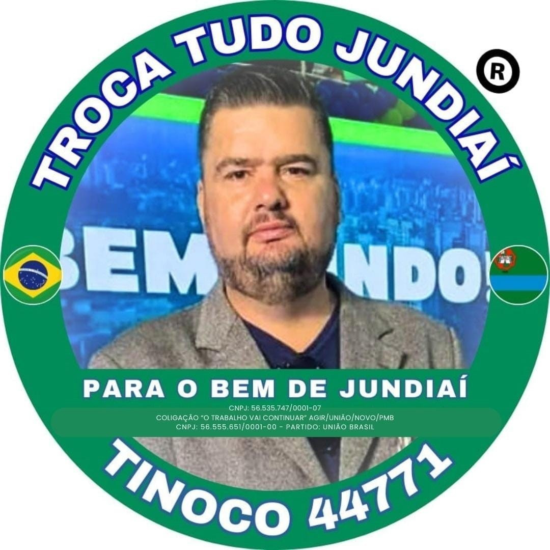 Candidato Tinoco defende renovação total na Câmara de Jundiaí