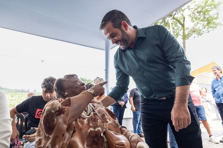 Dona Liberata de Paula Alves é homenageada na inauguração da UBS Vila Rio Branco