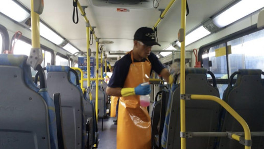 Campo Limpo exige higienização dos ônibus da Rápido Luxo